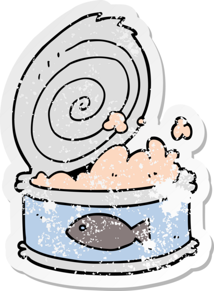 Bir insan tarafından çizilmiş karikatür etiketi.