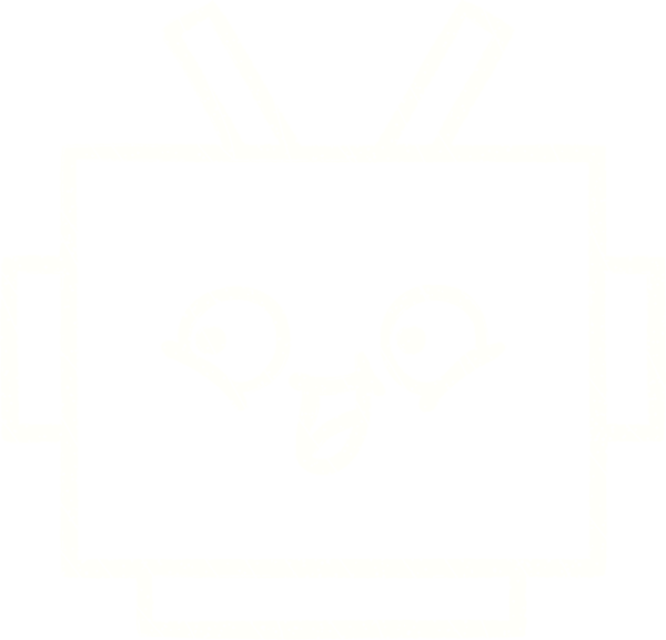 Bir insan tarafından çizilen robot tebeşiri.