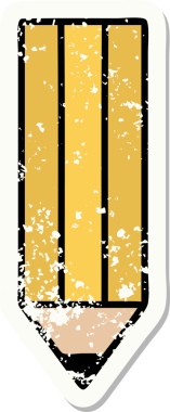 Bir insan tarafından çizilmiş bir kalemin geleneksel stil dövmesi.