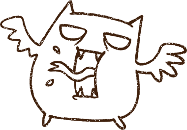 Bir insan tarafından çizilen Yarasa Kömürü