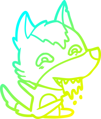 Bir insan tarafından çizilmiş karikatür çizimi.