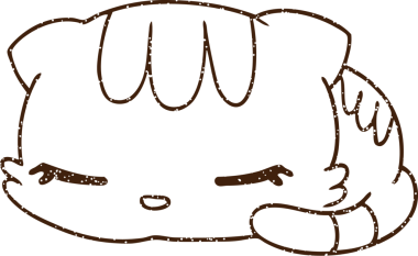 Uyuyan Kedi Kömürü Bir insan tarafından çizilmiş