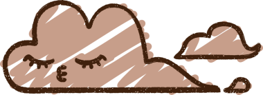 Bir insan tarafından çizilen Bulut Tebeşiri