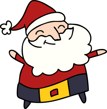 Bir insan tarafından çizilmiş neşeli bir babanın serbest çizimi.