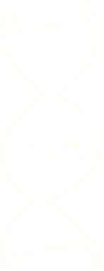 Bir insan tarafından çizilen DNA Strand Tebeşiri