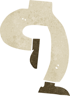 bir insan tarafından çizilmiş karikatür bacakları