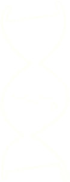 Bir insan tarafından çizilen DNA Strand Tebeşiri