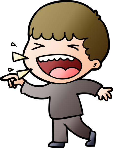 Bir insan tarafından çizilmiş gülen adam.