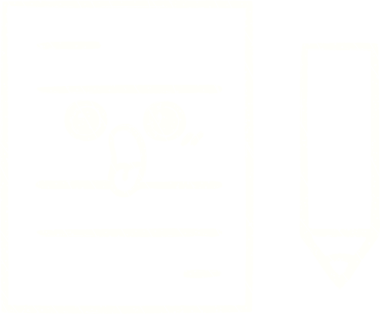 Bir insan tarafından çizilmiş Ofis Kağıdı Tebeşiri