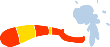 Bir insan tarafından çizilmiş karalama diş fırçası.