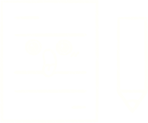 Bir insan tarafından çizilmiş Ofis Kağıdı Tebeşiri