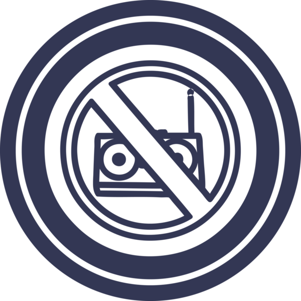 bir insan tarafından çizilmiş müzik dairesel simgesi yok