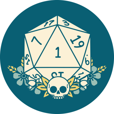 Retro Dövme Tarzı Doğal Zarlar Bir insan tarafından çizilmiş çiçek elementleri ile yuvarlanır