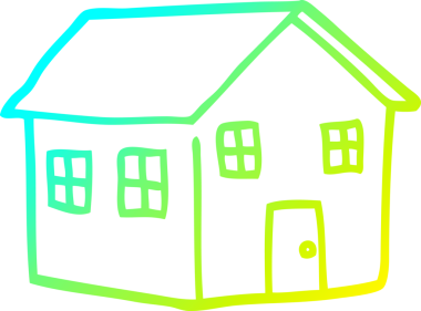 Bir insan tarafından çizilmiş bir karikatür çizimi.