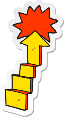 Bir insan tarafından çizilmiş bir çizgi filmin çıkartması.