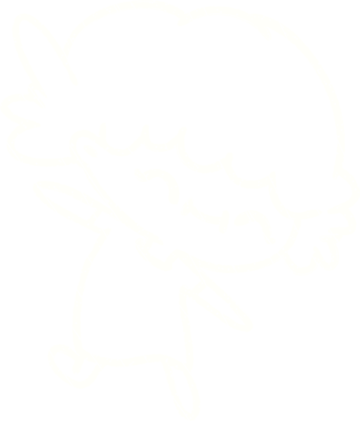 Bir insan tarafından çizilen Mutlu Kadın Tebeşiri