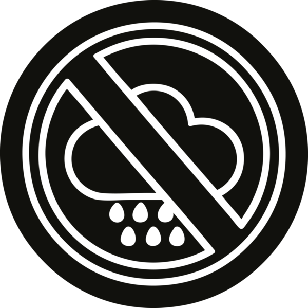 bir insan tarafından çizilmiş kötü hava simgesi yok