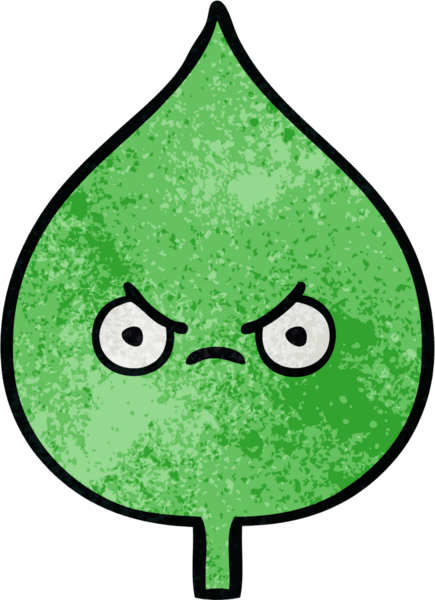 Bir insan tarafından çizilmiş dışavurumsal yaprağın grunge deseni.