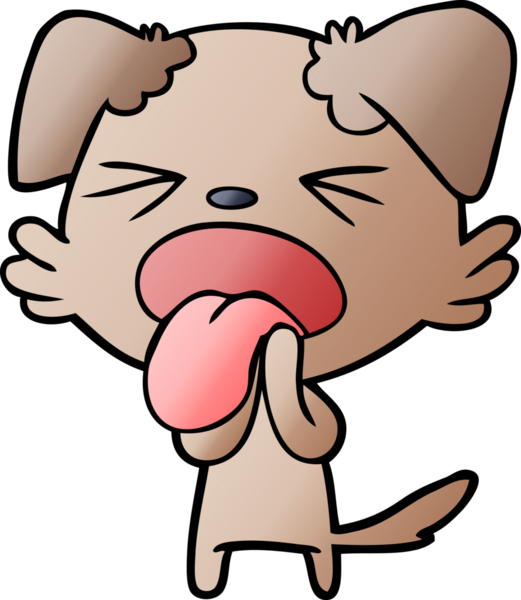 Bir insan tarafından çizilmiş iğrenç bir çizgi film.