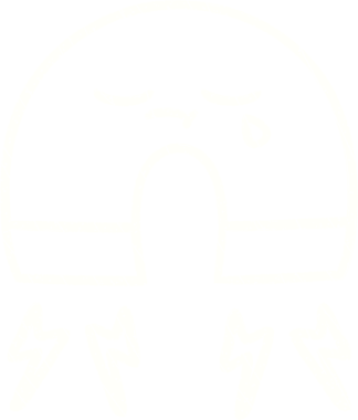 Bir insan tarafından çizilen mıknatıs tebeşiri