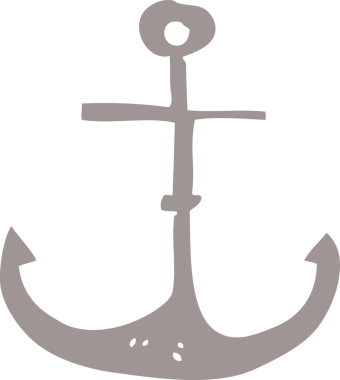 Çizgi film karalama gemisi bir insan tarafından çizildi