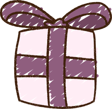 Bir insan tarafından çizilmiş Noel Tebeşiri