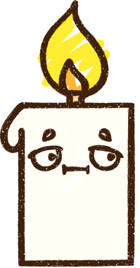 Bir insan tarafından çizilen Mum Tebeşiri