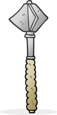 Bir insan tarafından çizilmiş Ortaçağ karikatürü.