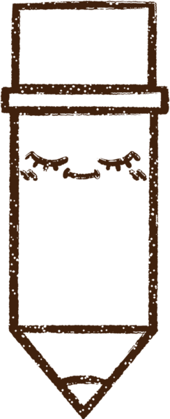 Bir insan tarafından çizilmiş kalem kömürü.