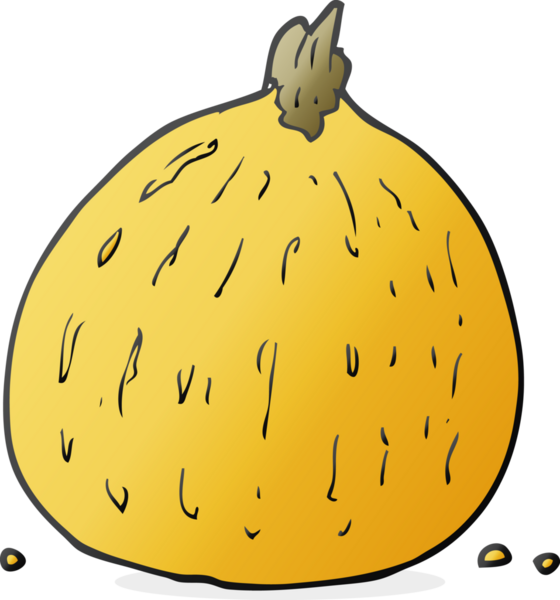 Bir insan tarafından çizilmiş serbest çizgi film kabağı.