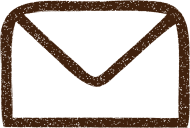 Bir insan tarafından çizilmiş Posta Sembolü Kömür Çizimi