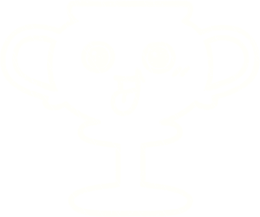 Kazanan Kupa Tebeşiri Bir insan tarafından çizilmiş