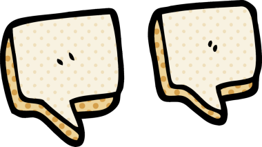 bir insan tarafından çizilmiş karalama tırnak işaretleri