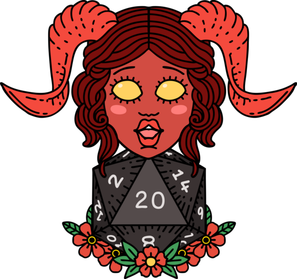 Retro Dövme Biçimi Bir insan tarafından çizilmiş doğal yirmi zar atışıyla düzenleme