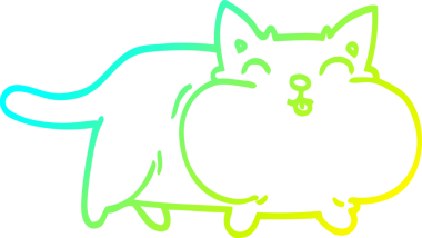 Bir insan tarafından çizilmiş bir çizgi film çizimi.