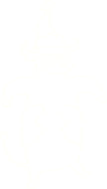 Bir insan tarafından çizilen Şenlikli İnek Tebeşiri