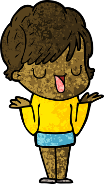 Bir insan tarafından çizilmiş bir karikatür kadın konuşuyor.