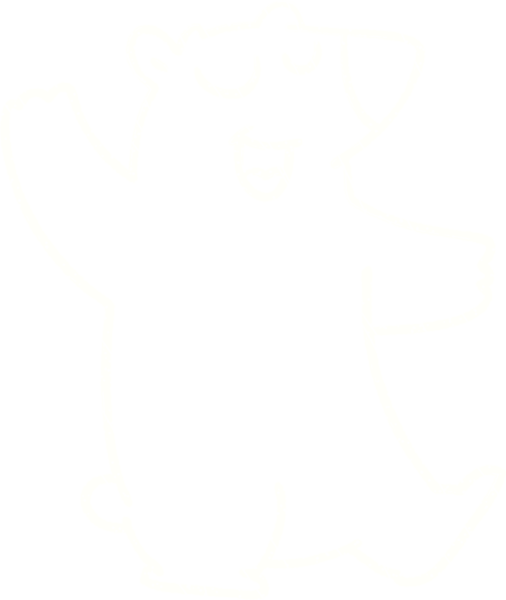 Bir insan tarafından çizilen Kutup Ayısı Tebeşiri