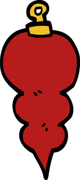 bir insan tarafından çizilmiş bir karalama xmas dekorasyonu