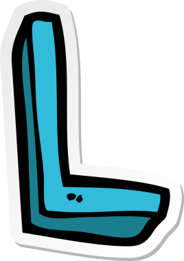 Bir insan tarafından çizilmiş bir karikatür etiketi.