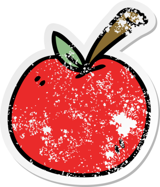 Bir insan tarafından çizilmiş, garip bir el çiziminin sıkıntılı çıkartması.