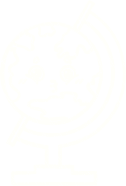 Bir insan tarafından çizilen Dünya Tebeşiri