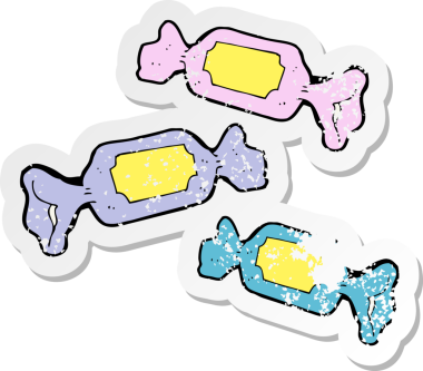 Bir insan tarafından çizilmiş bir çizgi filmin gerilimli yapıştırması.