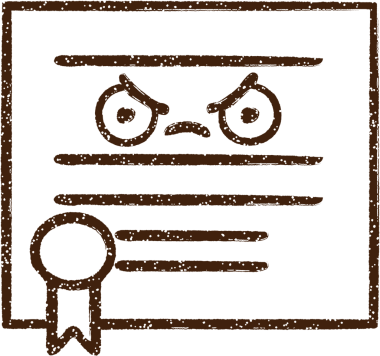 Bir insan tarafından çizilen önemli Karakalem Sertifikası