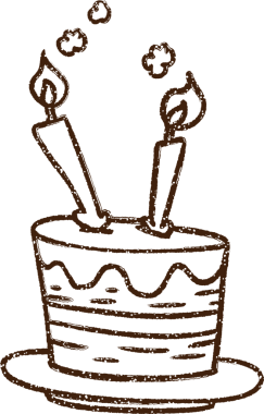 Bir insan tarafından çizilmiş Kek Kömürü