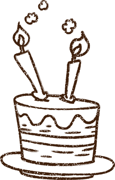 Bir insan tarafından çizilmiş Kek Kömürü