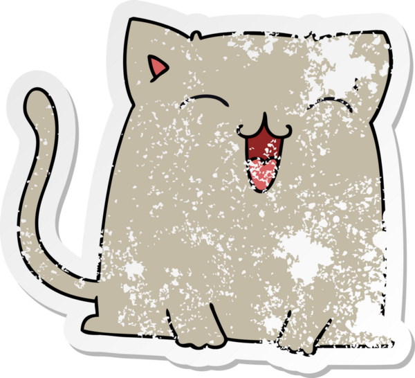 Bir insan tarafından çizilmiş garip bir el çiziminin sıkıntılı çıkartması.