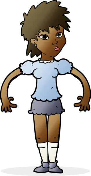 Karikatür meraklısı bir kadın tarafından çizilmiş