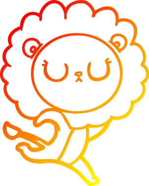 Bir insan tarafından çizilmiş, çizgi film karakteri.