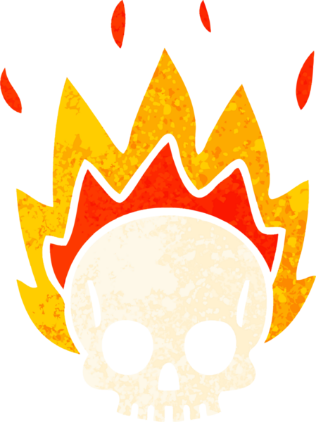 Bir insan tarafından çizilmiş tuhaf bir karikatür.